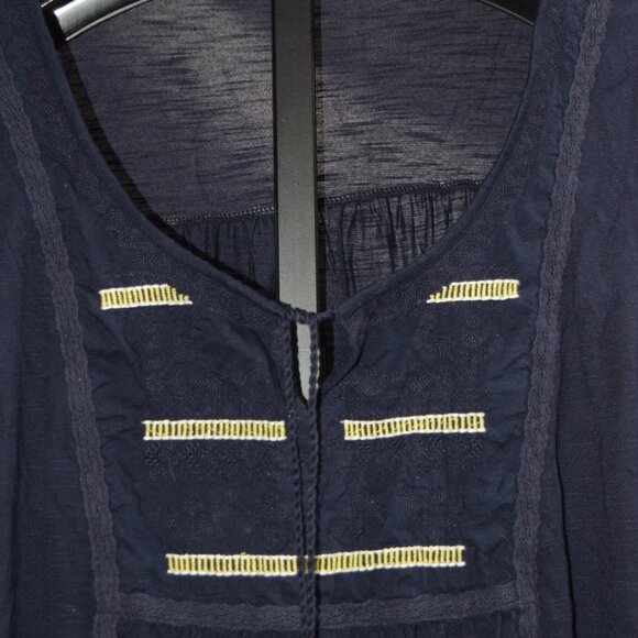Crown & Ivy Navy Tank, Size 3X - Picture 2 of 10
